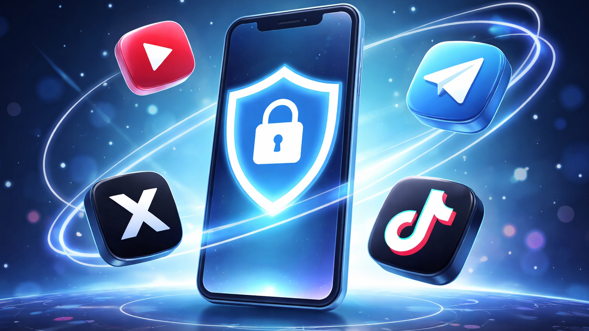 Quale VPN scegliere per il tuo smartphone nel 2026: YouTube, Telegram, X e TikTok