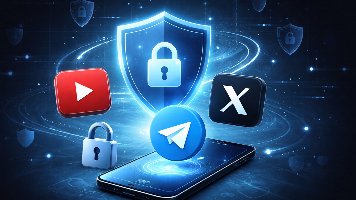 Come usare i social media in sicurezza con una VPN: proteggere i tuoi dati su YouTube, Telegram e X