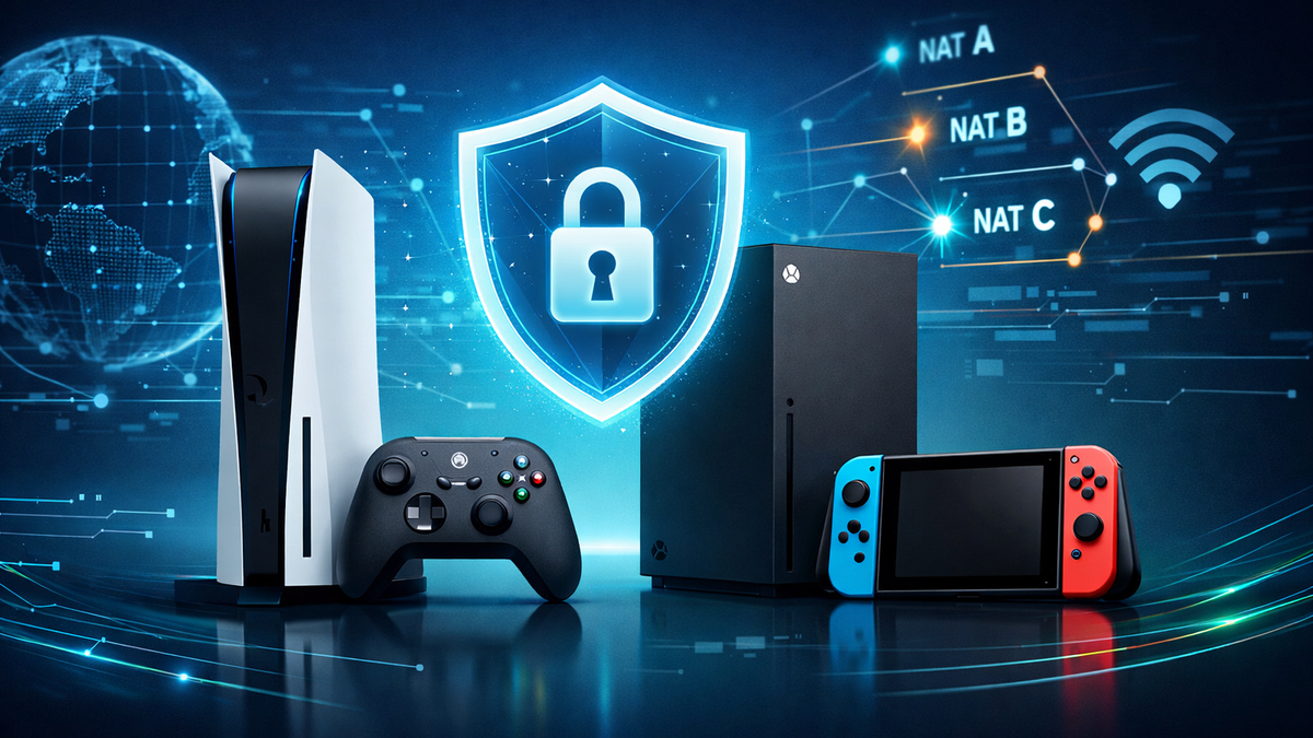 VPN per PlayStation/Xbox/Nintendo Switch: come configurare e cosa fare con il tipo di NAT